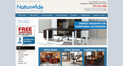 Desktop Screenshot of nationwideofficefurniture.com